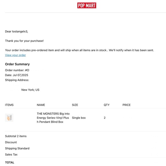 POP MART LABUBU Big Into Energy - LUCK - Picture 9 of 9